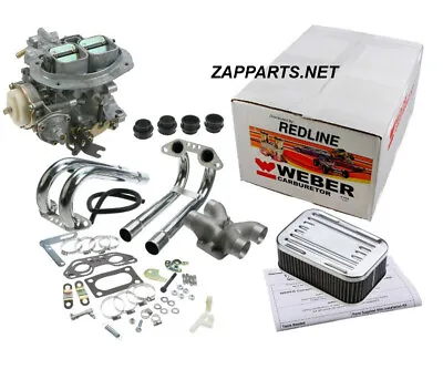 VW VANAGON T-1-T-4 WEBER Carburetor Kit  Pancake 1.7L 1.6 L 1.9 2.1 1983-1991 • $519.90