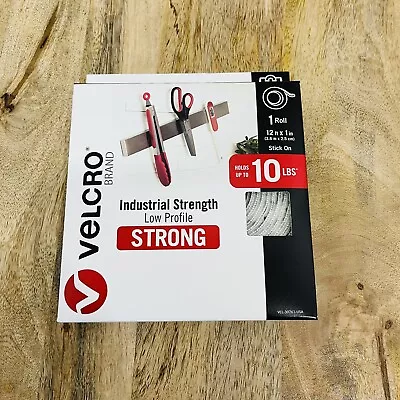 Velcro Heavy Duty Industrial Strength -Low Profile- (White 10' X 1  Roll) 30761 • $10