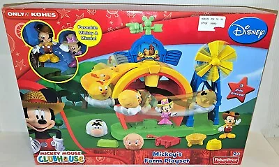 (NEW) Mickey Mouse Clubhouse Fisher Price Mickey's Farm Playset (2012) Disney • $104.99