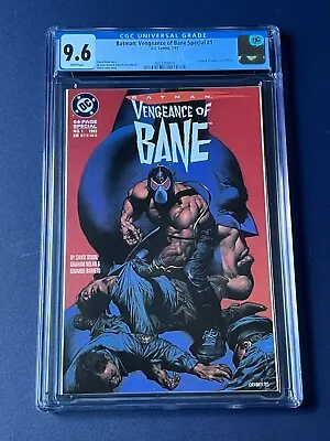 Batman: Vengeance Of Bain Special #1 CGC 9.6 NM+ 1st Print 1st Appearance Bain • £140.74