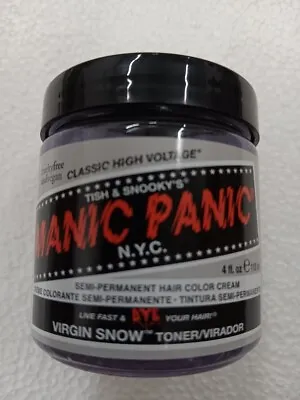 Manic Panic Virgin Snow 4oz FREE SHIPPING • $11.49