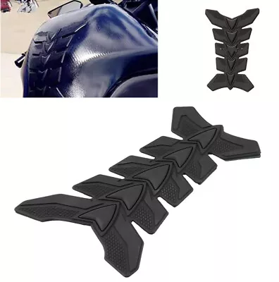 Motorcycle Scooter Oil Tank Anti-scratch Protector Cover Flexible Black Rubber • $11.04