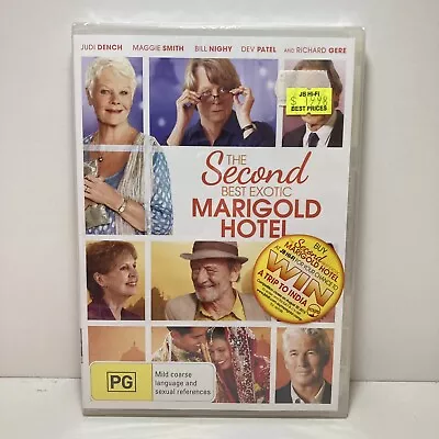 The Second Best Exotic Marigold Hotel - DVD Region 4 - Judi Dench Richard Gere • $6.49