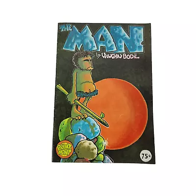 Vintage 1972 THE MAN By Vaughn Bode Underground Comic Book Print Mint • $13.99