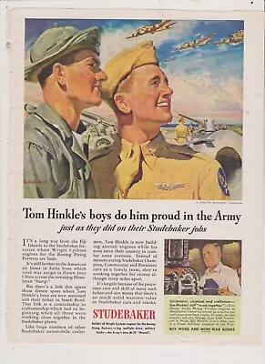 Studebaker War Magazine Ad  From Time Mag   Free Shipping In Us • $13