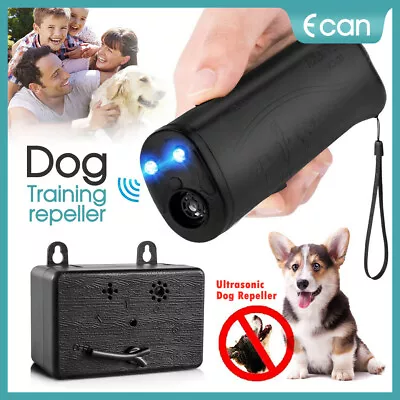 Anti Bark Device Ultrasonic Dog Barking Control Stop Repeller Trainer Train Tool • $10.99