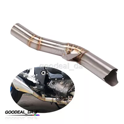 Slip On For Suzuki GSXR 600 GSX-R750 2008 2009 2010 Exhaust System Mid Link Pipe • $68.04