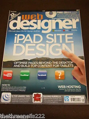 WEB DESIGNER #175 - IPAD SITE DESIGN • £4.99