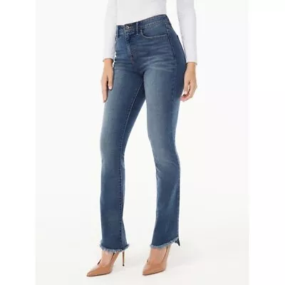 Sofia Vergara Women’s Aura Medium Wash Kick Bootcut Jeans NWT • $23.85