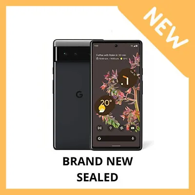 New Sealed Google Pixel 6 5G 128GB BLACK Unlocked AU Stock  1Yr Wty • $499.99