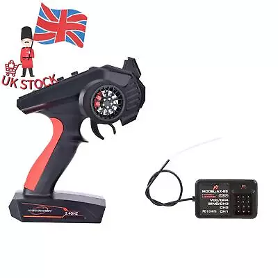 2.4GHz 4-Channel Universal RC Car Boat Model Remote Control Receiver Transmitter • £11.03