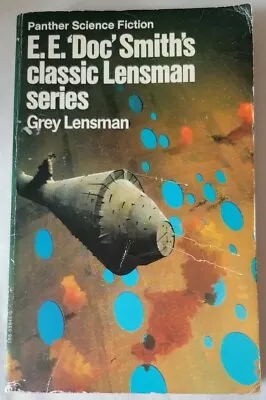 BOOK - EE Doc Smith Classic Lensman Series Grey Lensman Panther SF PB 1973 • £3