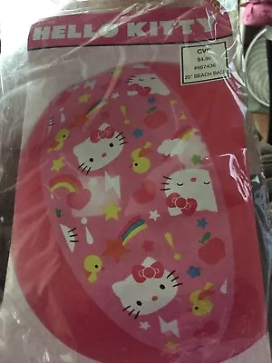 $4.99 • Buy New In Pkg Hello Kitty 12.75  Diameter Inflatable Beach Ball By Sanrio