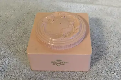 Vintage Evyan White Shoulders Perfume Powder Box Empty Pink • $12.99