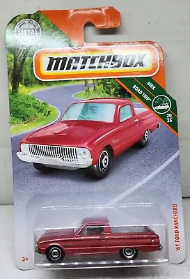 Matchbox 1961 Ford Ranchero  MBX Road Trip #20/35 2018/ Thailand Metal Pieces  • $3.99