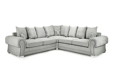 £925 • Buy Corner Sofa Bed 2 3 Seater Sofabed For Living Room Black Grey - Honeypot Verona	