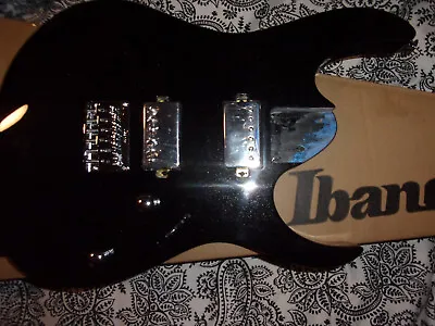 Loaded Body Ibanez Black Night Gio Series GRG121SP Electric Guitar New • $119.99