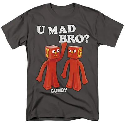 Gumby  U Mad Bro?  T-Shirt - Regular Or Slim Fit - To 5X • $40.49