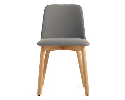 Blu Dot Chip Chair - Pewter / White Oak • $159.20