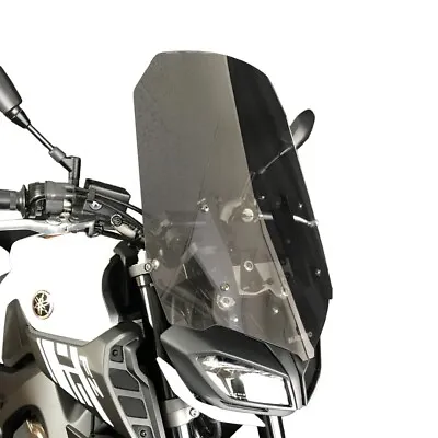 MadStad Adjustable Windshield System For Yamaha FZ-09 (2017 - 2020) Med Gray 20” • $279.99