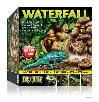 Exo Terra Pebble Waterfall Unit Large (includes Pump) • $179.95