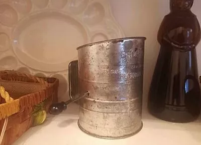 Rare Vintage Bromwell's Flour Sifter • $13