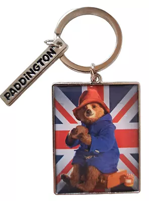 Paddington Bear Official Union Jack Keyring • £6.83