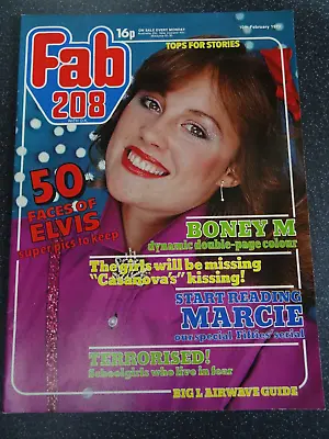 Fab 208 Magazine 1979 10th February Elvis Boney M + More • £6