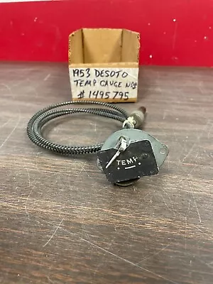 1953 Desoto Firedome Powermaster Temperature Temp Gauge Radimeter Nos Mopar 123 • $159.99