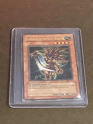 Yu-Gi-Oh! TCG Amazoness Swords Woman Magicians Force MFC-061 Unlimited Rare Holo • $6.99