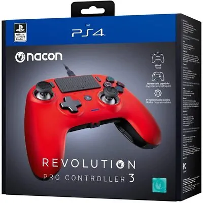 $179.99 • Buy NACON Revolution Pro Controller 3 PlayStation 4 PS4 PC NEW Black Red Blue Green