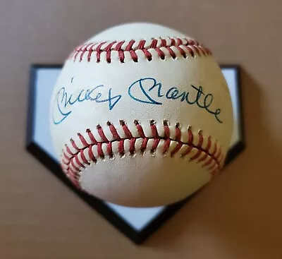 MICKEY MANTLE Signed Autographed American League Baseball JSA LOA Authenticated  • $799.99