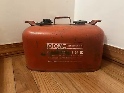 OMC 6 Gallon Outboard Metal Marine Gas Tank Can • $19.99