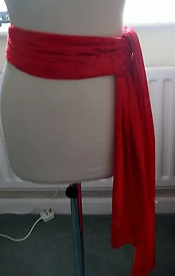 £3.45 • Buy Pirate -zorro -  Dracula   Sash  Hat Tie Red Velvet Fancy Dress  Item