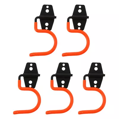 Keep Your Space Tidy With 5 Metal Wall Hooks For Brooms Mops And Garden Tools • £20.88