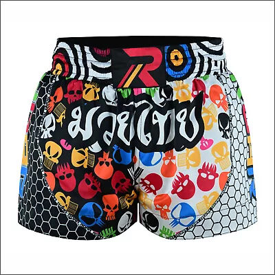 KOYES Kids Muay Thai Shorts MMA Gym Boxing Fighting Kick Martial Arts Gear • $25.64