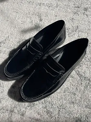 Zara Men Black Dressy Shoes Size 43 Or 10 • $35