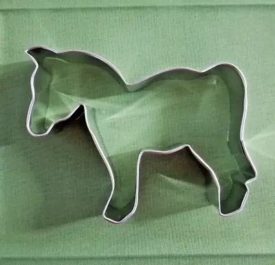 Horse Cookie Cutter 4 Inch Farm Animal Metal New • $2.59