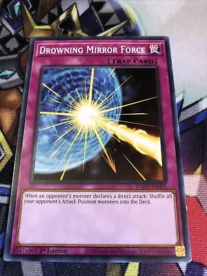 Yugioh! Drowning Mirror Force - EGO1-EN035 - Common - 1st Edition LP • $1.48