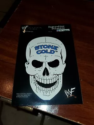 1998 Stone Cold Steve Austin Wwf Vintage Super Size Stickers Artbox  • $12.99