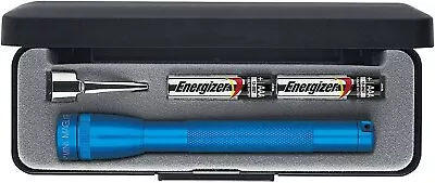 Maglite Mini Incandescent 2-Cell AAA Flashlight In Presentation Box Blue • $20.99