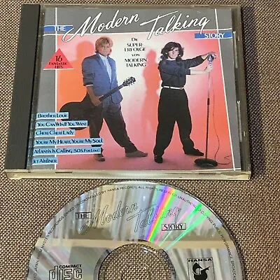 MODERN TALKING The Modern Talking Story JAPAN CD R32P-1160 W/16p BOOKLET 1988  • $69.99