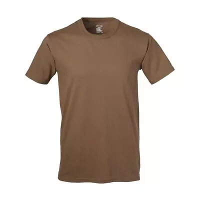 NEW Soffe Military US Navy 100% Cotton T-Shirt Undershirt 3-Pack - Coyote Brown • $23.99