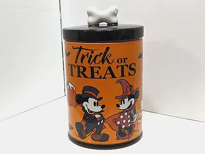 Mickey Mouse And Friends Trick Or Treats Halloween Disney Cookie Jar Canister • $27.99