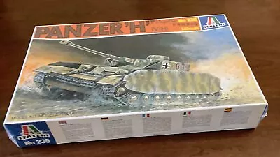 Italeri No 236 PANZER  H  Pzkpfw IV (H)Scale 1:35 New One Owner • $9.99