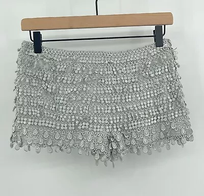 RAGA Shorts Sequins Beaded Design Size S • $22.32