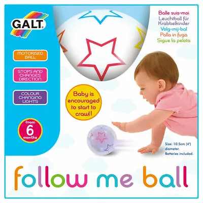 Galt Follow Me Ball Crawl Toy For Babies - Encourage Your Baby To Crawl! • £17.99