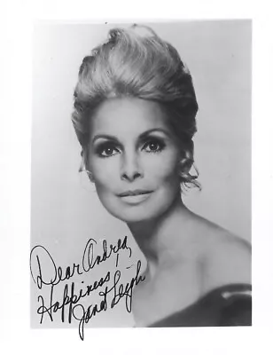 Original Autograph By Janet Leigh (actress) • £1.70