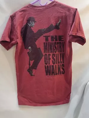 Monty Python T-shirt The Ministry Of Silly Walks Red Size S Sm Small • $15.99