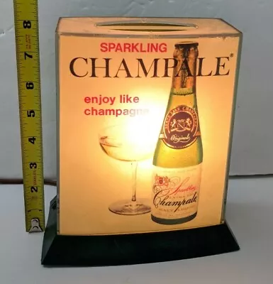 Vintage SPARKLING CHAMPALE  Light-Up  Bar/Liquor Store Sign Rare Sign • $49.96